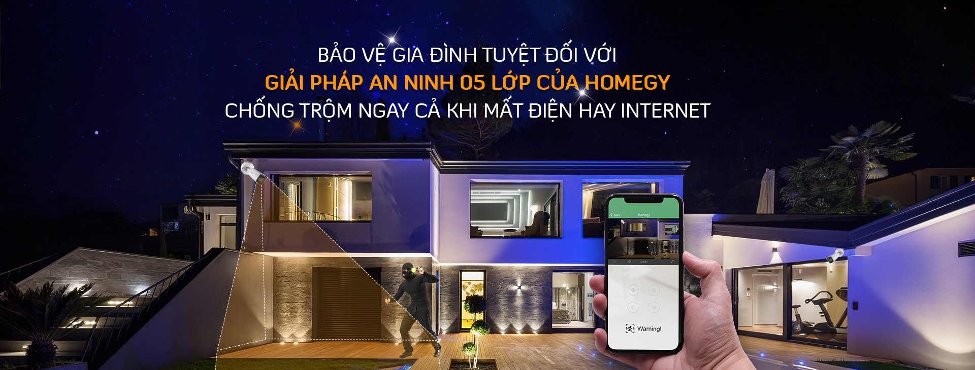 Giải pháp cảnh báo an ninh thông minh 4 lớp